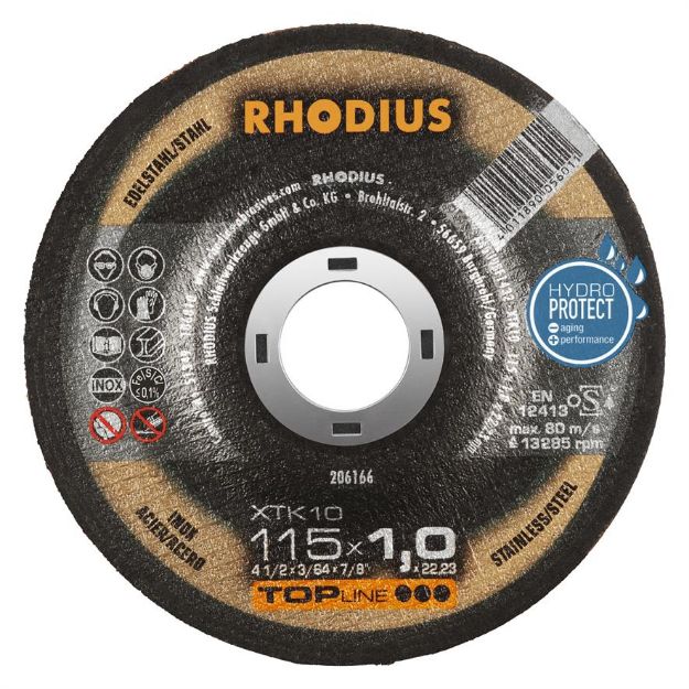 Billede af Rhodius Skæreskive XTK10 115x1,0