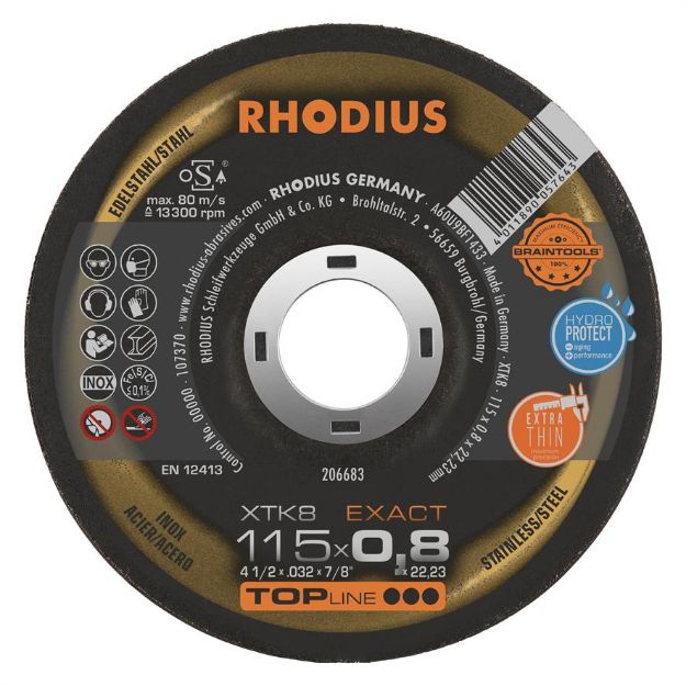 Billede af Rhodius Skæreskive XTK8 115x0,8
