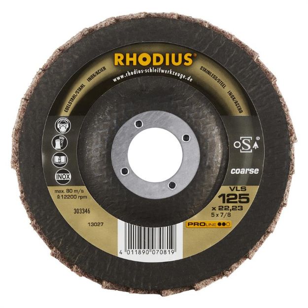 Billede af Rhodius Lamelslibeskive VLS Vision 125mm ACRS