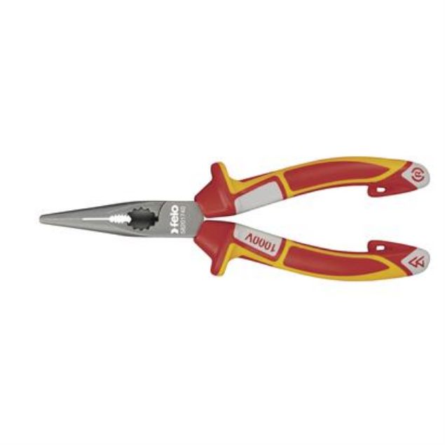 Vis detaljer for Felo kombi-spidstang VDE 582 Billede af Felo kombi-spidstang VDE 582