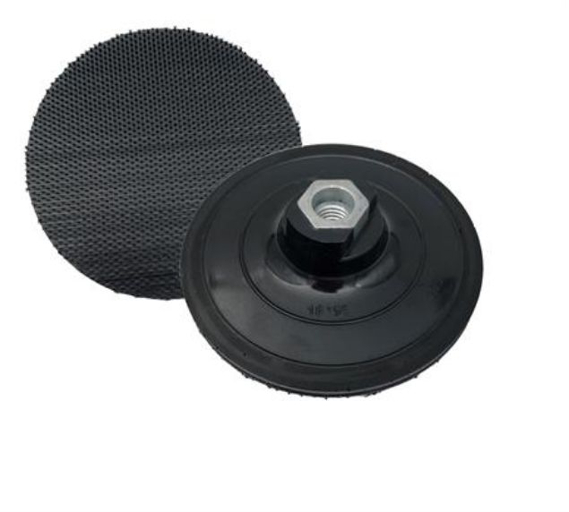 Vis detaljer for Bagskive velcro til Non-Woven rondeller Billede af Bagskive velcro til Non-Woven rondeller