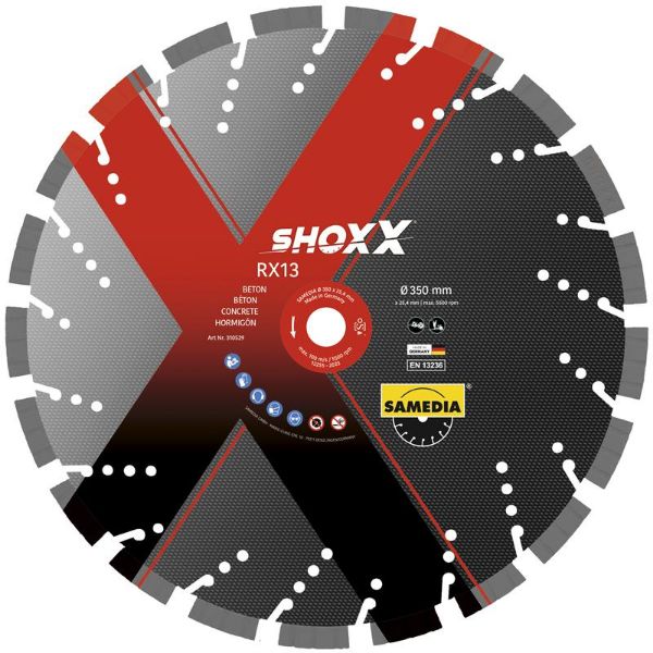 Billede af Samedia diamantklinge SHOXX RX13 400x25,4