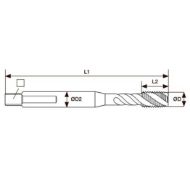 Billede af BAER Spiraltap HSSE-VAP TriTap 35° M 5x0,8