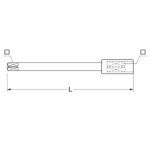 Billede af BAER Forlænger 120mm firkant 6,2 mm | M 11