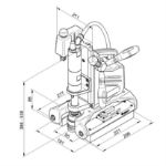 Billede af AIRMAB 5000 Magnetboremaskine