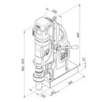 Billede af MAB1300 Magnetboremaskine