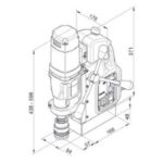 Billede af MAB485 Magnetboremaskine