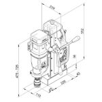 Billede af MAB825 Magnetboremaskine