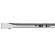 Billede af Fladmejsel 28 x 400mm Wacker Ø 27 x 80 - Bund / Collar / Colerette / Roseta □ 34 mm