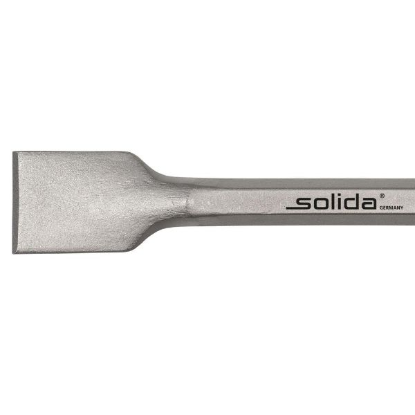 Billede af Bredmejsel 55 x 500mm 6-kt 22mm mit 6 nuten