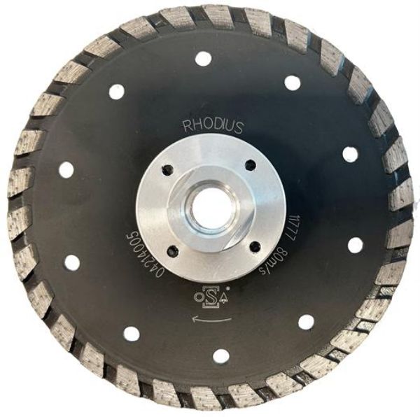 Billede af Rhodius Diamantklinge Multicutter DG350 Cross Ø125 mm - M14