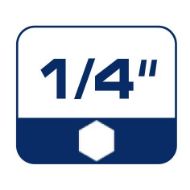 Billede af Bohrcraft Spadeborsæt 6-25mm 13 dele