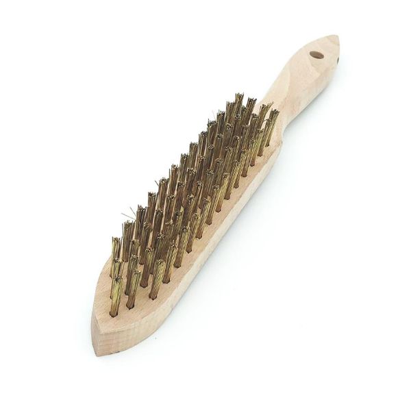 Billede af Lessmann håndstålbørste 4 rk MES 0,35