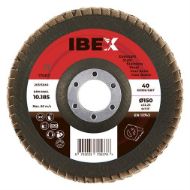 Billede af IBEX Lamelslibeskive 150 K40 Rød Keramisk