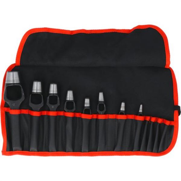 Billede af ATORN huggepibesæt, 8 dele, 3-25mm, DIN 7200A 3, 6, 8, 10, 12, 16, 20, 25mm