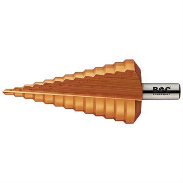 Billede af Bohrcraft Trinbor 4-12mm HSS-TIN str. 1