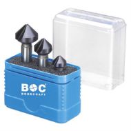 Billede af Bohrcraft Forsænkersæt KS3 12,4-20,5mm HSS-G Al-Cro 90° 3 dele ABS-box
