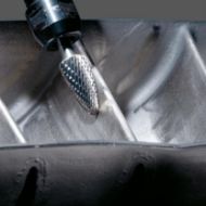 Billede af Shiballoy HM-fræsestift projektilform  12x25 mm STAHL