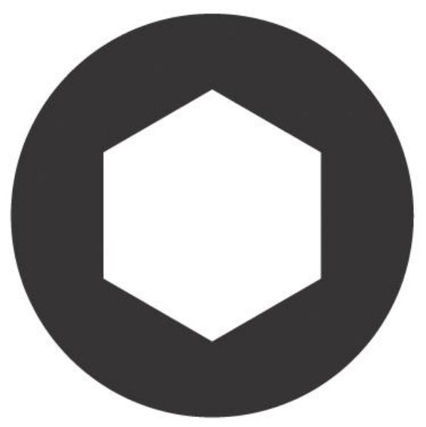 Billede af ATORN vinkelnøglesæt hex  9 dele, 1.5–10mm, kuglehoved, flerfarvet