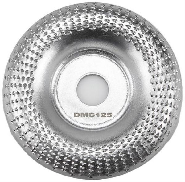 Billede af Slibeskive radius f/træ t/vinkelsliber Ø125mm