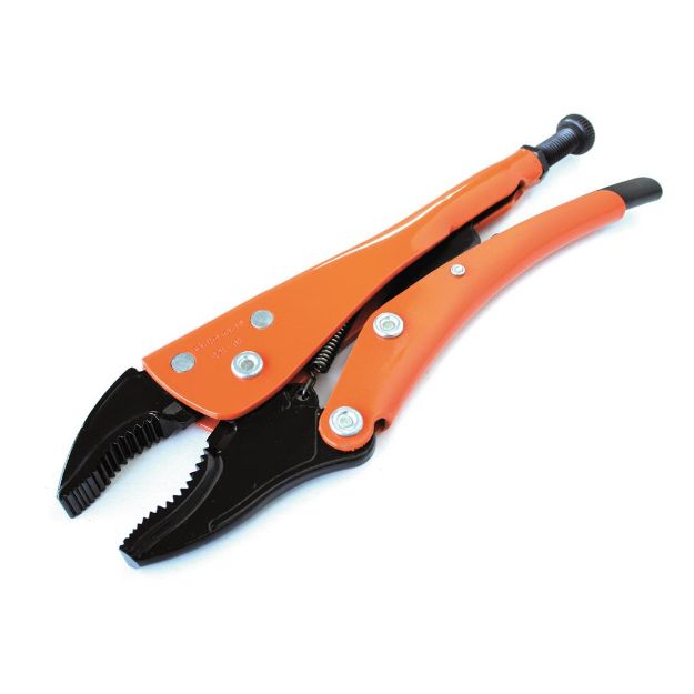 Billede af GRIP-ON Rundede kæber med wireklipper - Længde 143mm. Gab 0-32mm. Dybde 23mm.