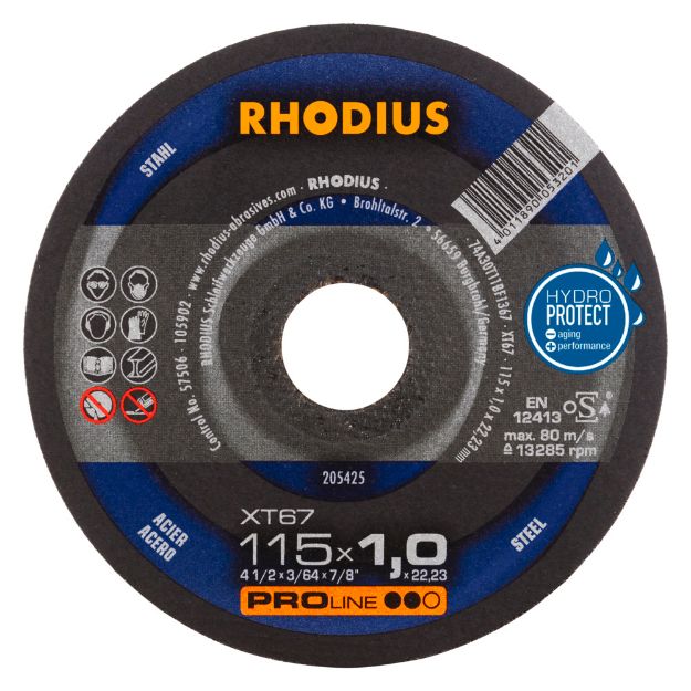 Billede af Rhodius Skæreskive XT67 PROline ll  115x1,0x22,23