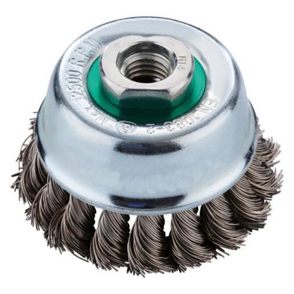 Billede af BASICline kopbørste snoet 65mm M14 stål 0,50 - 2107514150