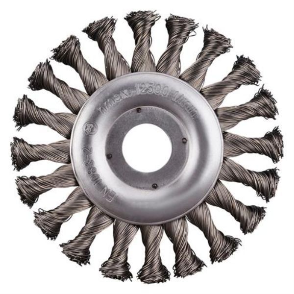 Billede af BASICline rundbørste snoet 125x14x22,2mm stål 0,5 - 1512522150