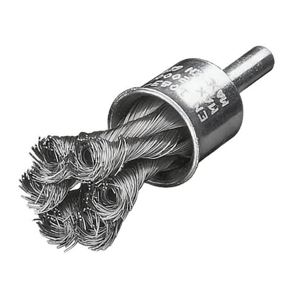 Billede af BASICline penselbørste m/skaft 22mm snoet stål 0,5 - 142206150