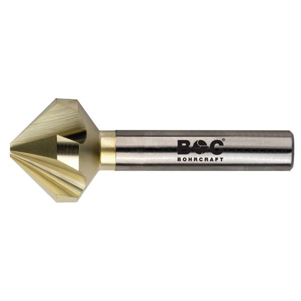 Billede af Bohrcraft forsænker 20,5mm DIN 335C HSS-E Co8 ZrN HDX 90°