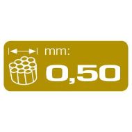 Billede af Rhodius BASICline kopbørste snoet 65mm M14 RF 0,50