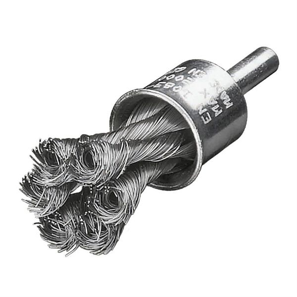 Billede af BASICline penselbørste m/skaft 22mm snoet stål 0,5 - 142206150