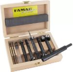 Billede af Famag forstnerborsæt BORMAX 2.0 WS PRIMA 6-dele Ø 15, 20, 25, 30, 35 mm inkl. Famag borforlænger 125 mm
